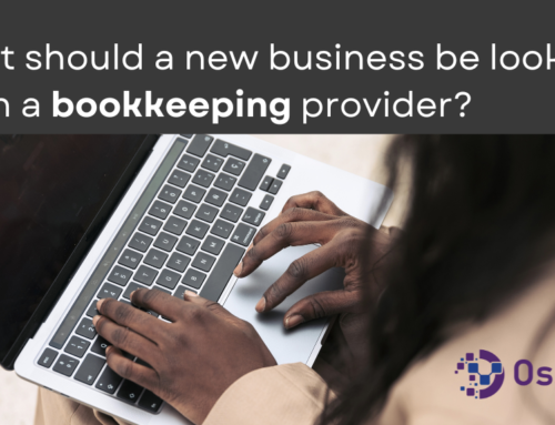 What should a new business be looking for in a bookkeeping provider?